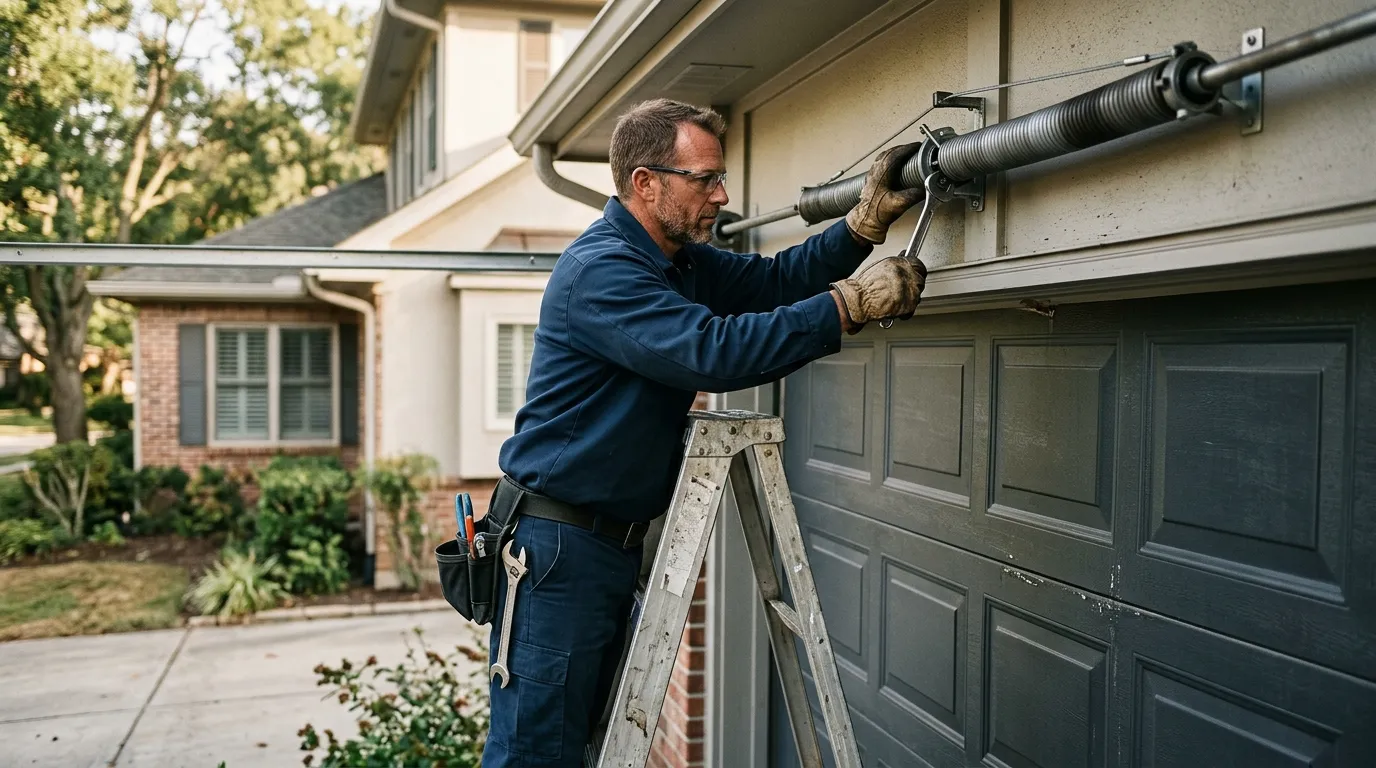 Garage Door Spring Repair, Northglenn CO in Thornton