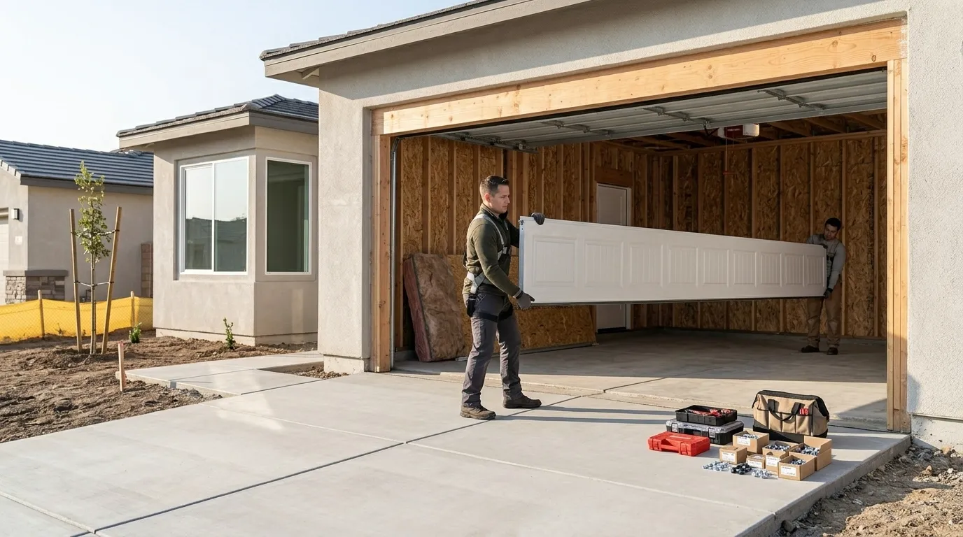 New Garage Door Installation for Twin Lakes Homes in Thornton