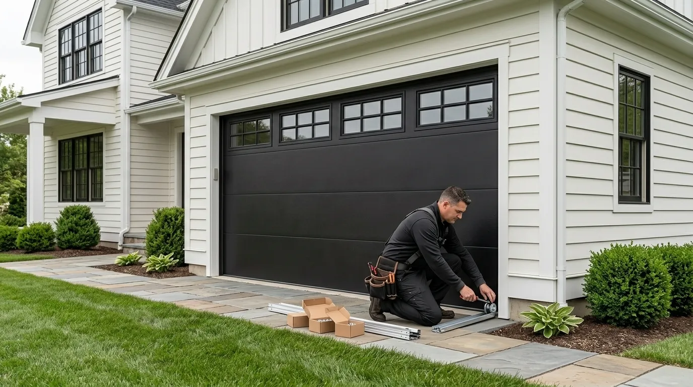 New Garage Door Installation for Westminster Homes in Thornton