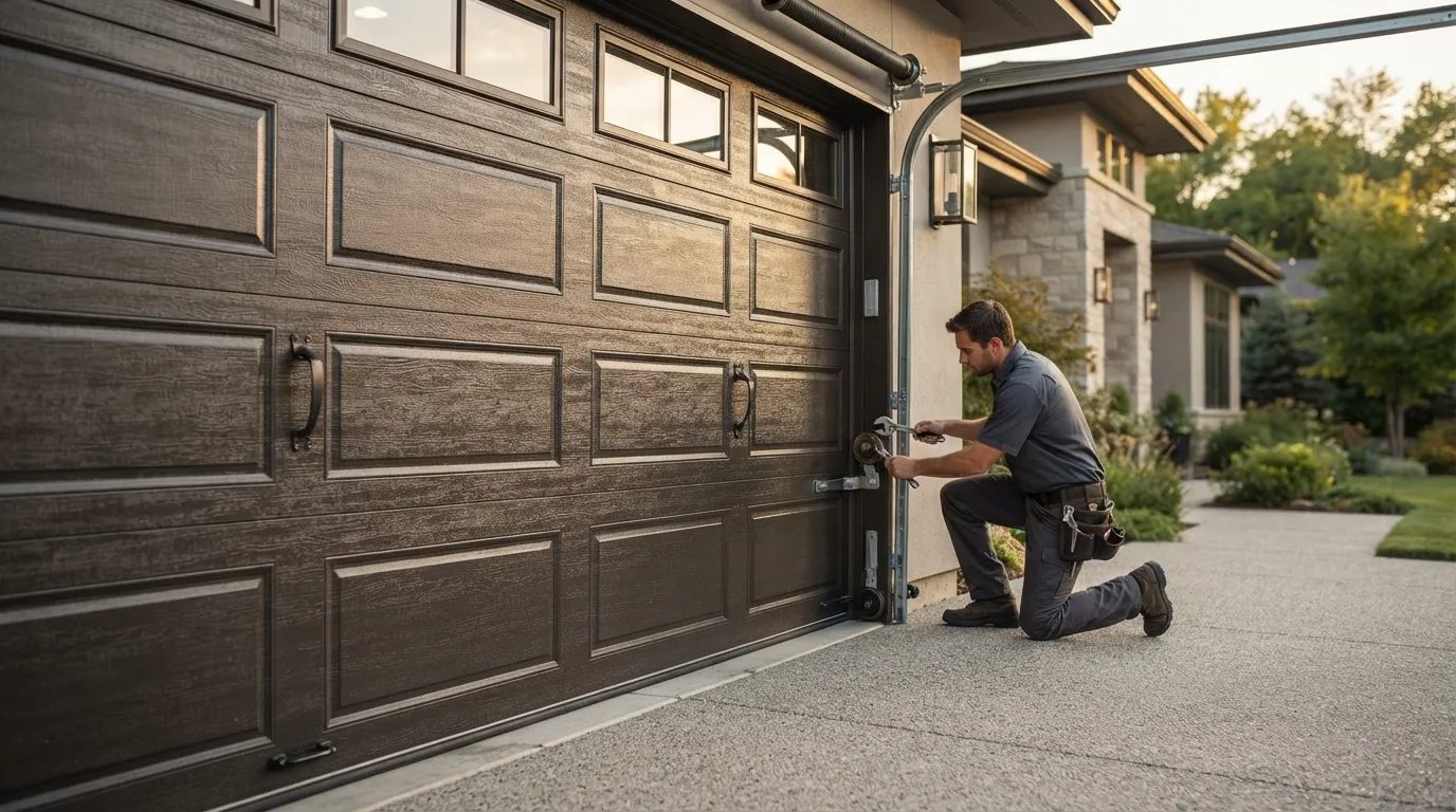 Off-Track Garage Door Repair for Twin Lakes Homes in Thornton
